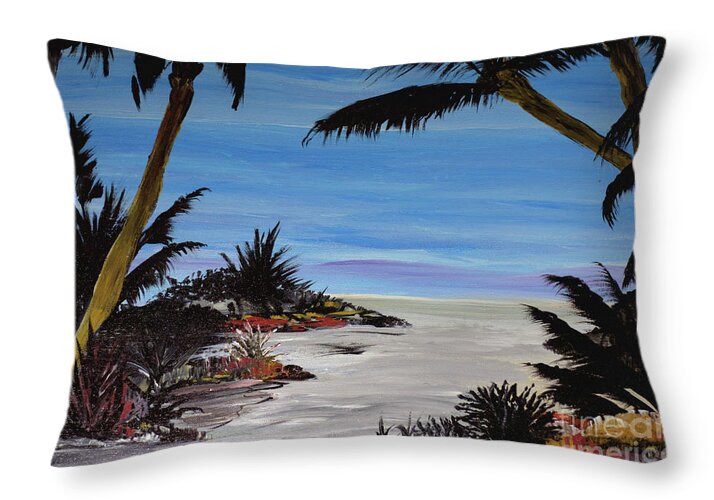 Evening Strool - Throw Pillow