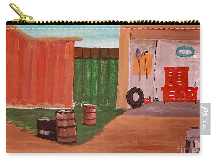 Farm 8N Ford Tractor - Zip Pouch