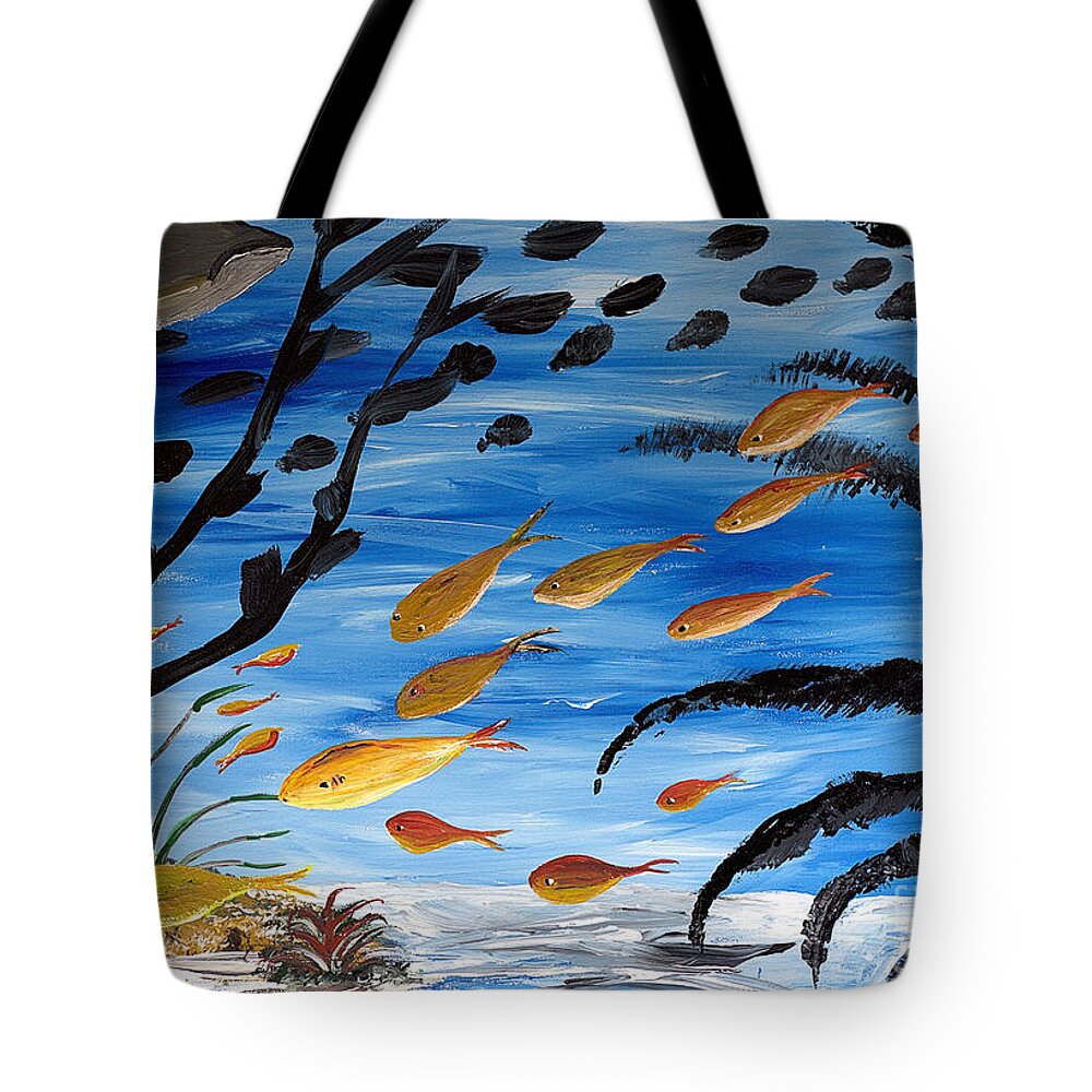 Fish in Hiding - Tote Bag