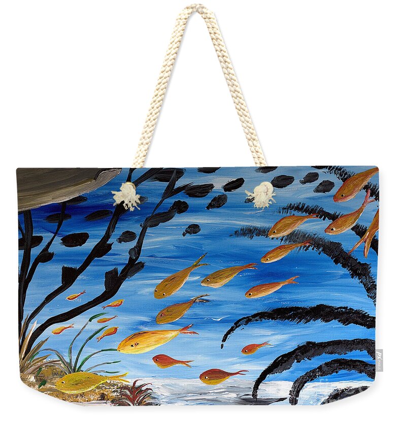 Fish in Hiding - Weekender Tote Bag