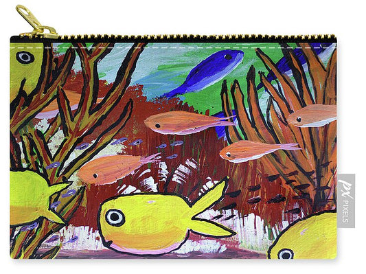 Fish n  Hiding - Zip Pouch