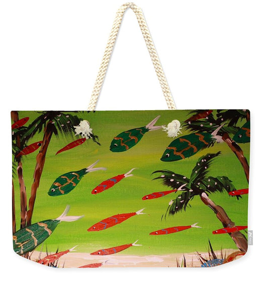 Florida Christmas - Weekender Tote Bag