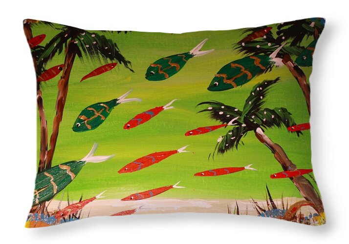 Florida Christmas - Throw Pillow