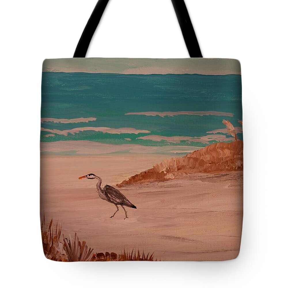Fred the Heron - Tote Bag