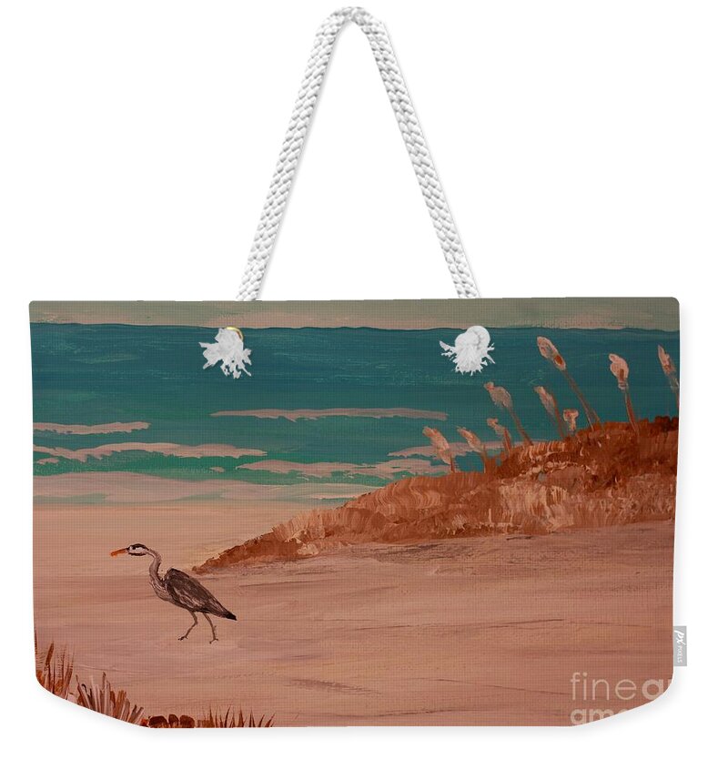 Fred the Heron - Weekender Tote Bag
