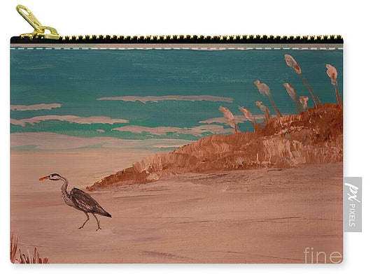Fred the Heron - Zip Pouch