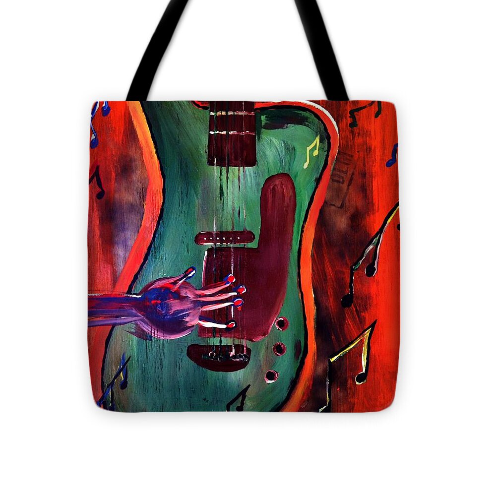 Fun With Guitar - Tote Bag