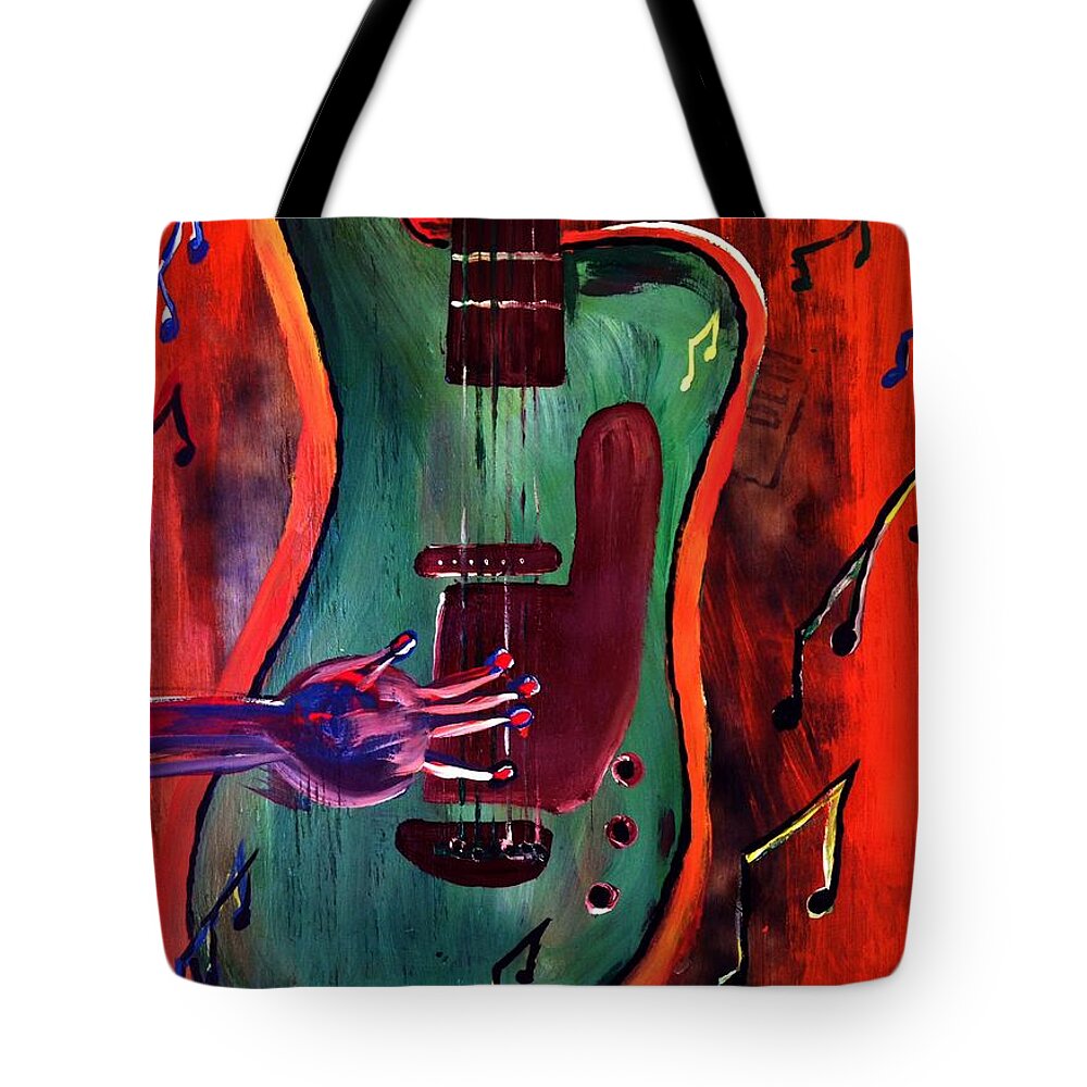 Fun With Guitar - Tote Bag