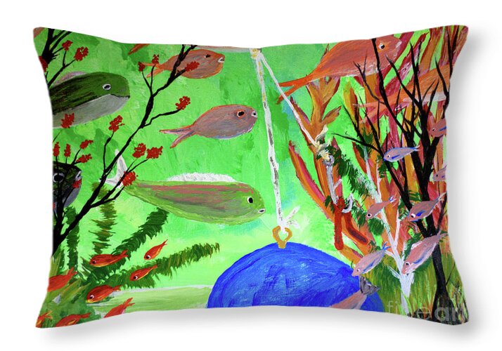 Good Bait - Throw Pillow