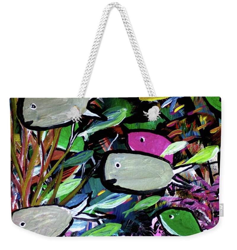 Gray Fish - Weekender Tote Bag