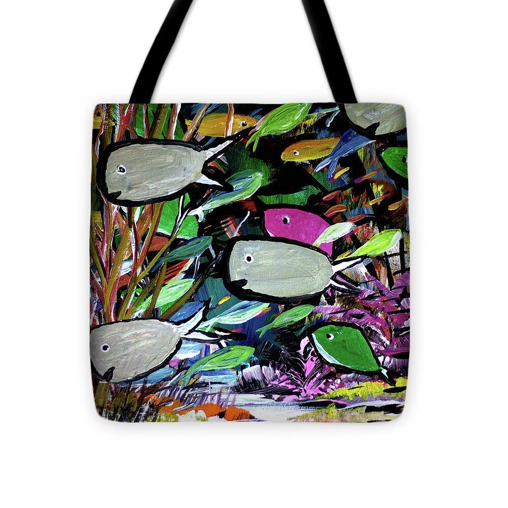 Gray Fish - Tote Bag