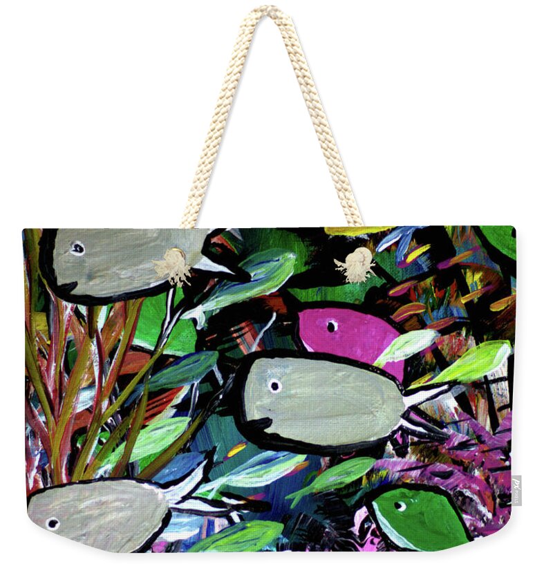 Gray Fish - Weekender Tote Bag