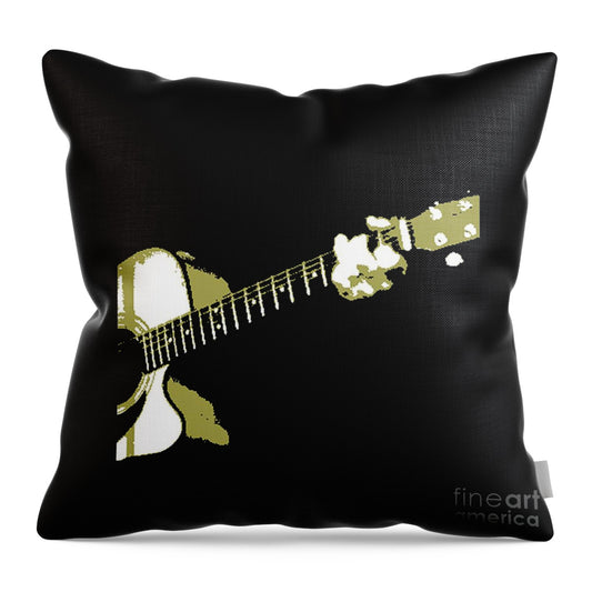 Guitar - Throw Pillow