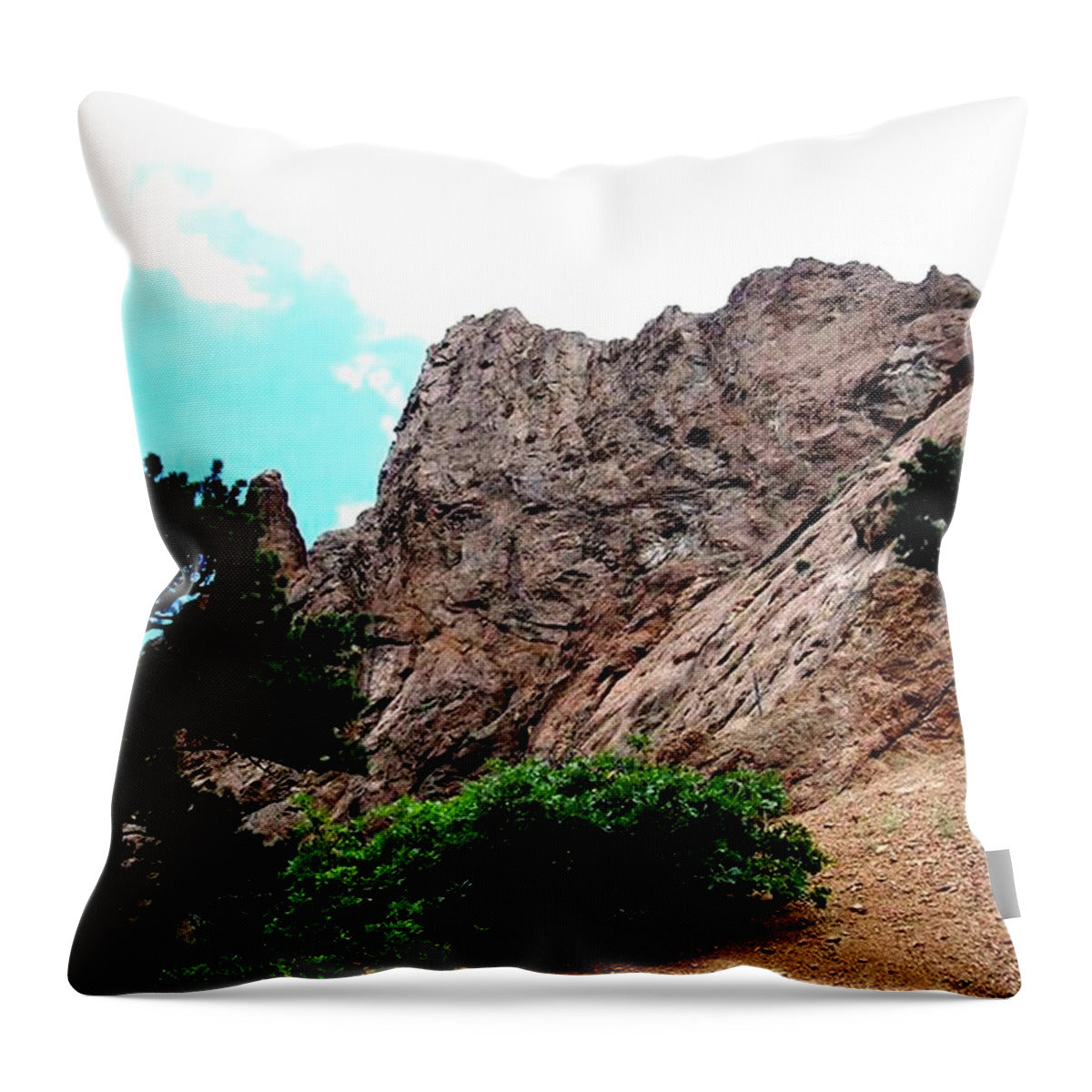 I stand alone - Throw Pillow