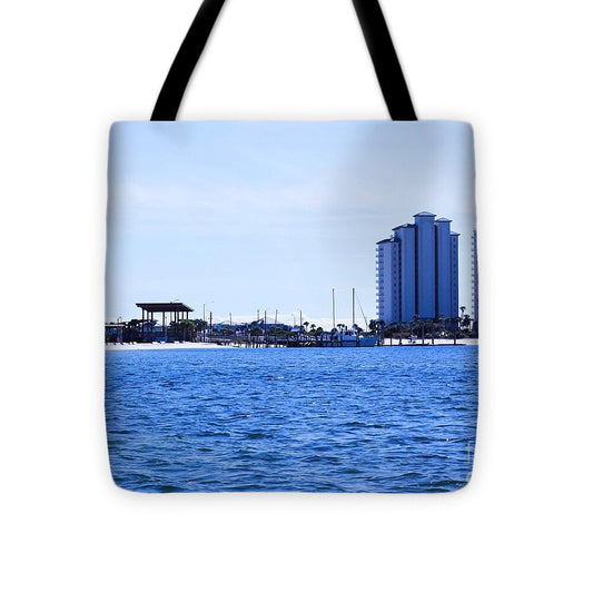 Juana's Pagodas Navarre beach - Tote Bag