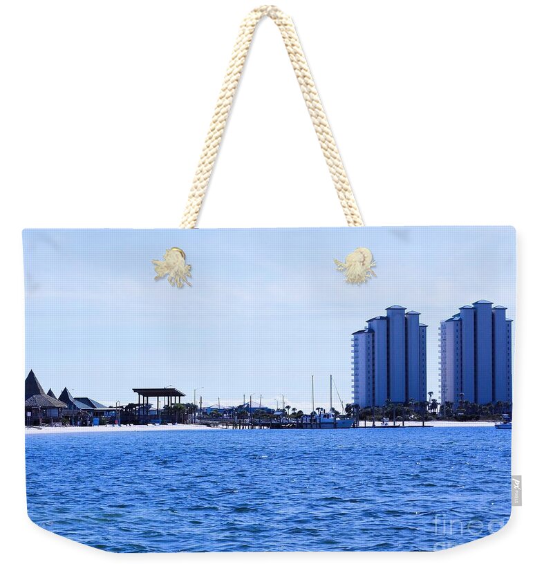Juana's Pagodas Navarre beach - Weekender Tote Bag