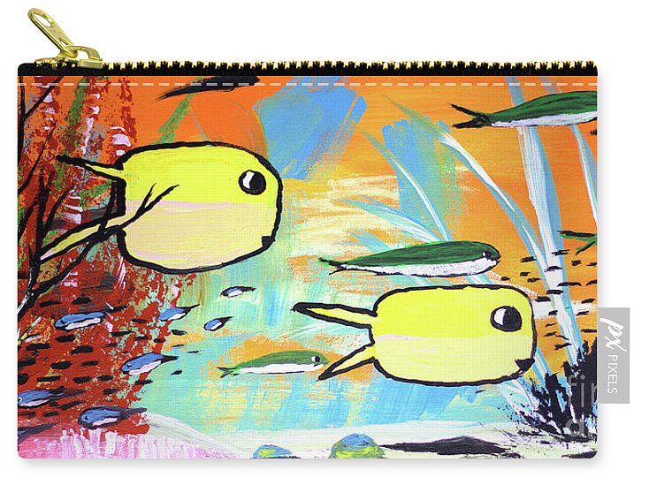 Lemon Fish - Zip Pouch
