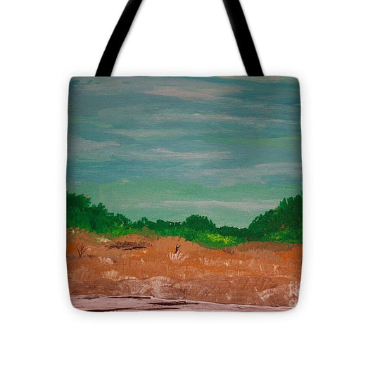 Lighthouse on the Island - Tote Bag