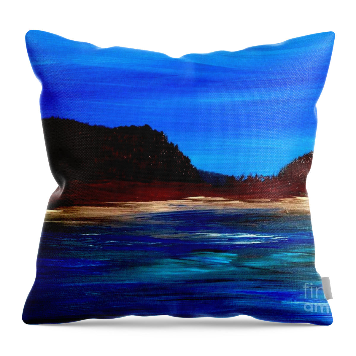 Low Tide - Throw Pillow
