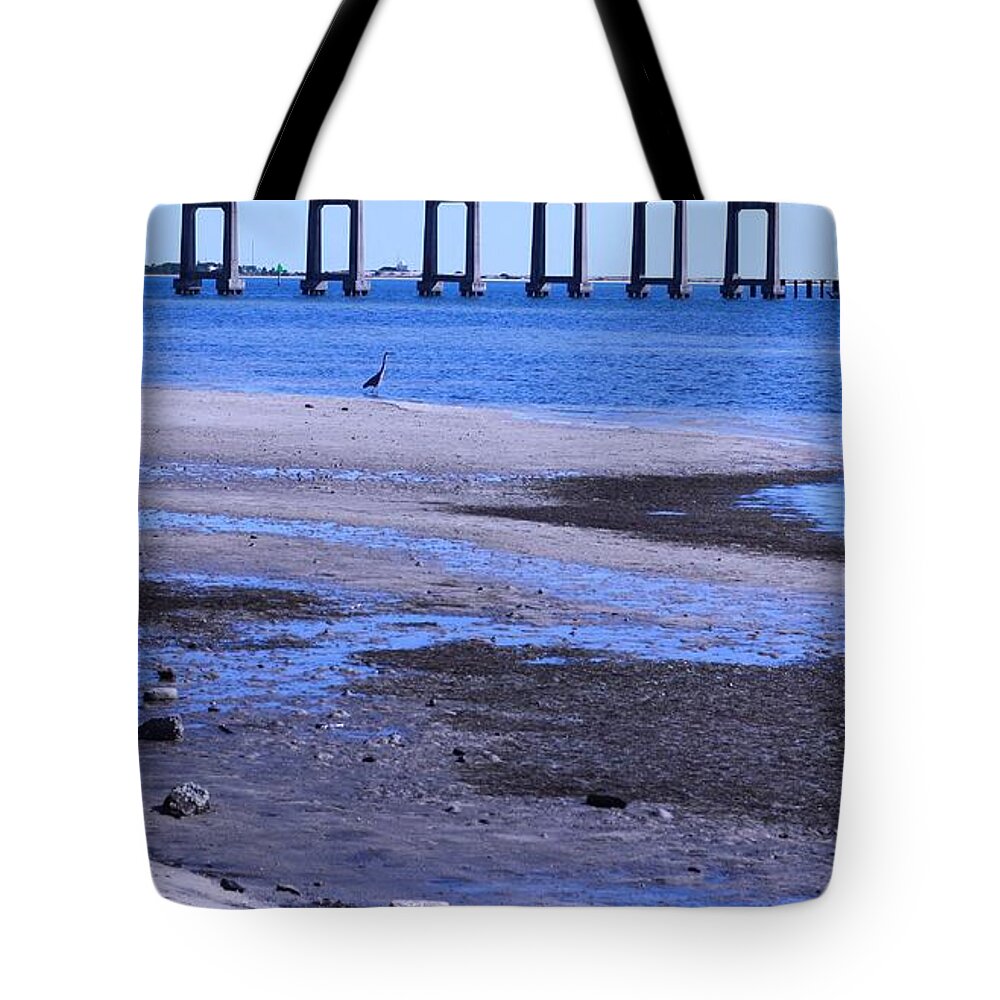 Low Tide on Santa Rosa Sound - Tote Bag