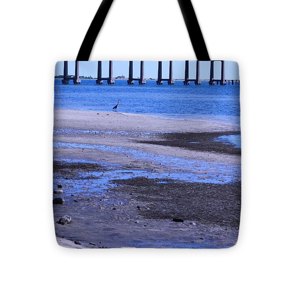 Low Tide on Santa Rosa Sound - Tote Bag