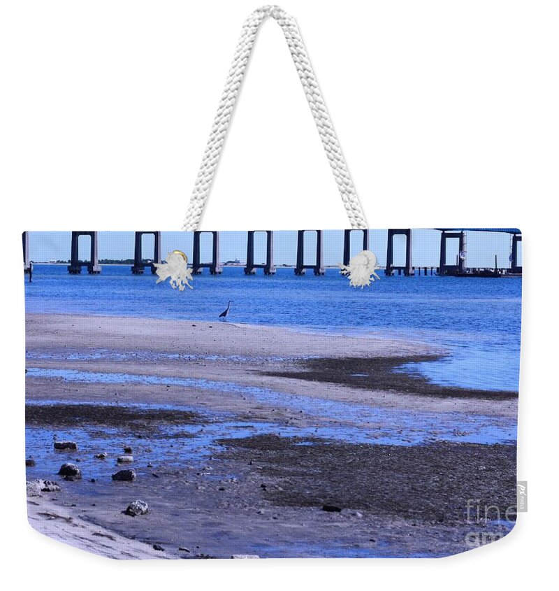 Low Tide on Santa Rosa Sound - Weekender Tote Bag