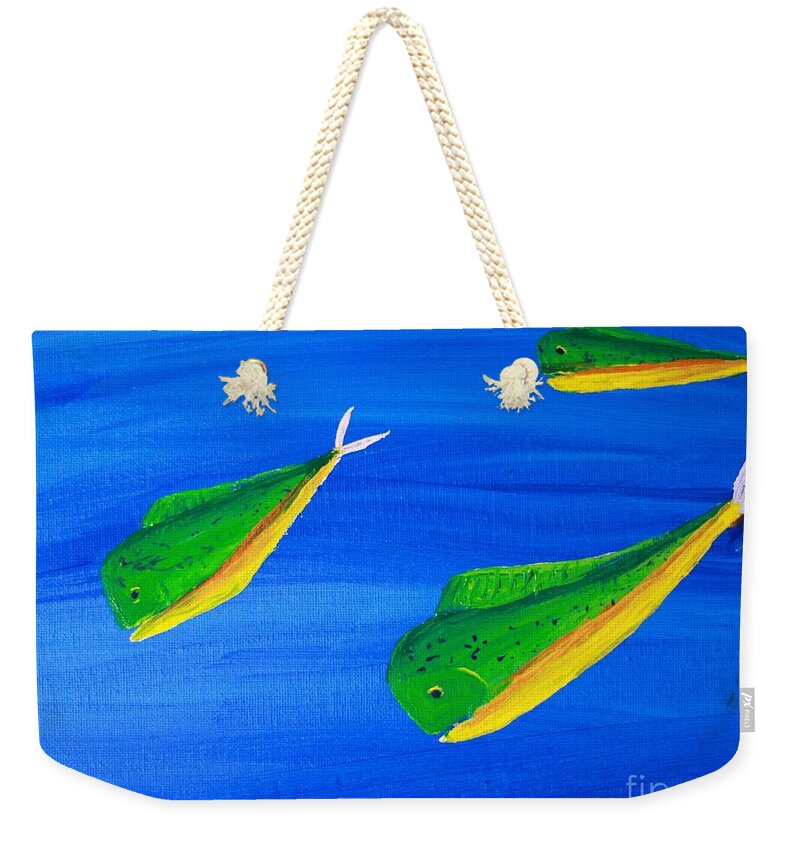 Mahi Mahi fish - Weekender Tote Bag