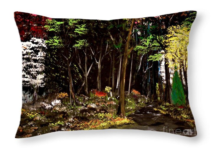 Mountain Hidaway - Throw Pillow