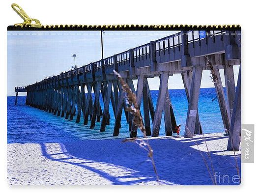 Navarre Beach Pier - Zip Pouch