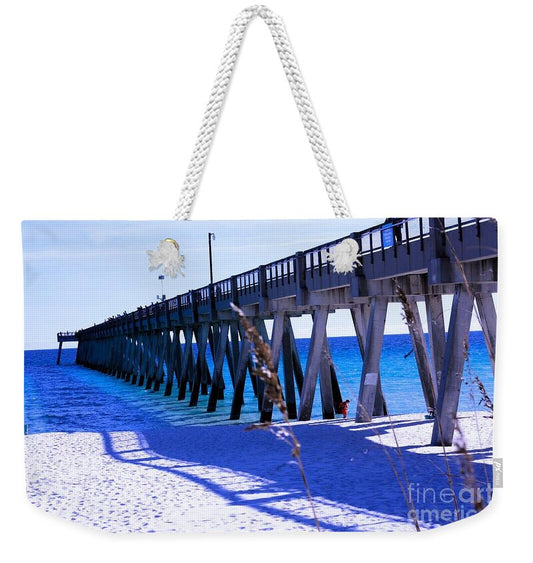 Navarre Beach Pier - Weekender Tote Bag