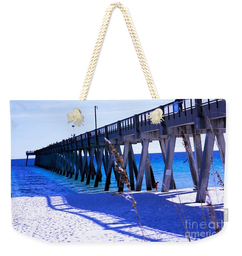 Navarre Beach Pier - Weekender Tote Bag