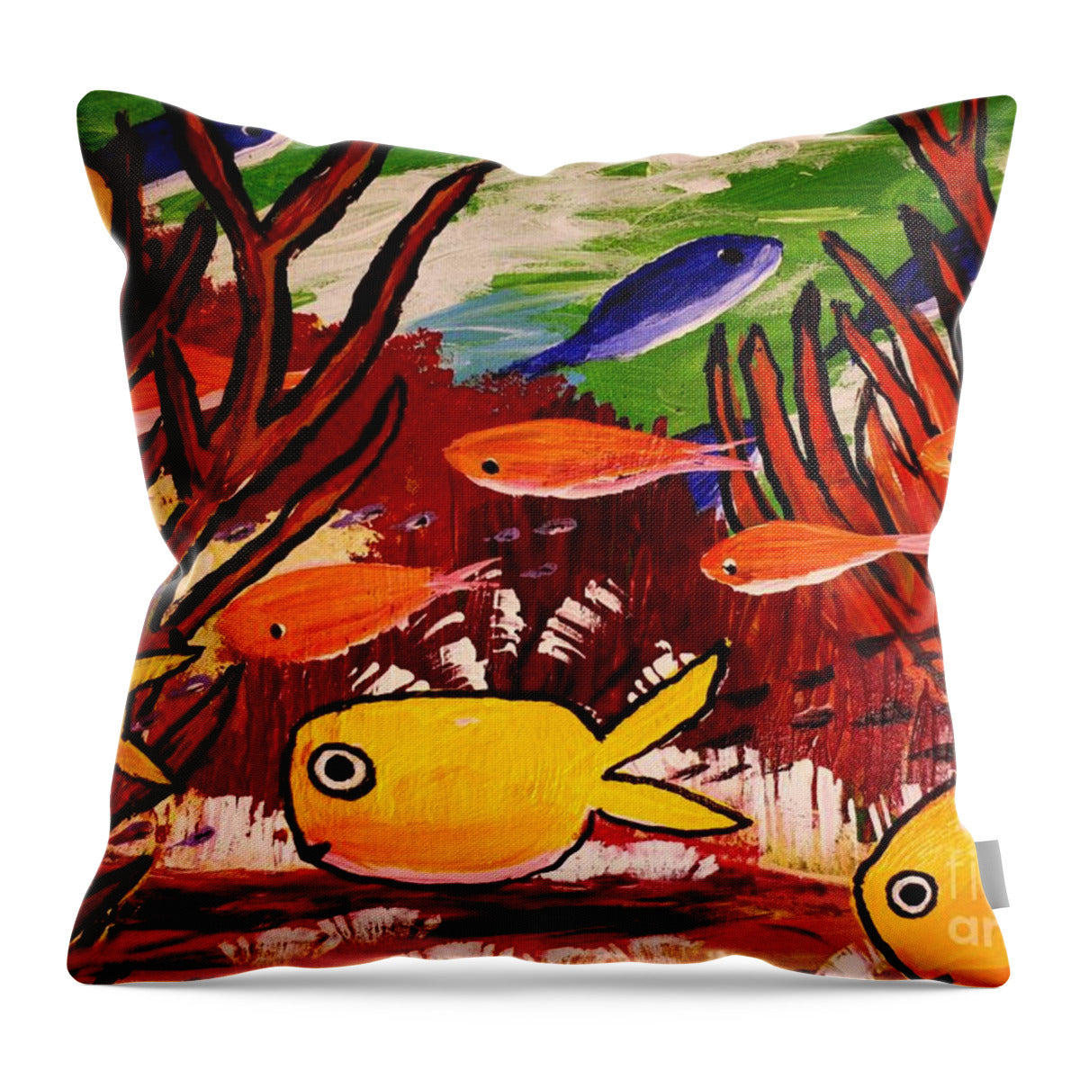 Old Yeller - Throw Pillow