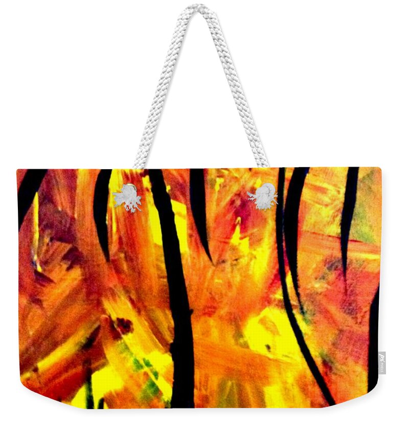 Palms aFire - Weekender Tote Bag
