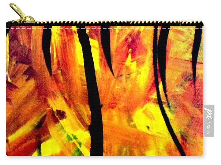 Palms aFire - Zip Pouch