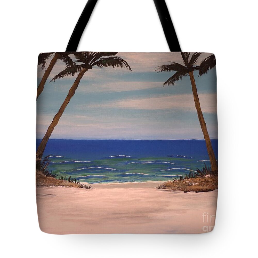 Palms of Paradise - Tote Bag