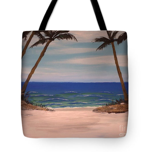 Palms of Paradise - Tote Bag
