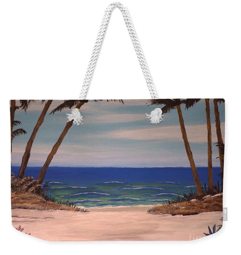 Palms of Paradise - Weekender Tote Bag