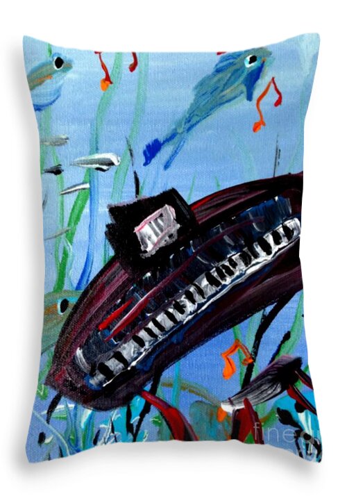 Piano - Throw Pillow