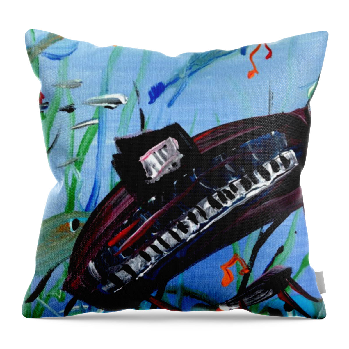 Piano - Throw Pillow