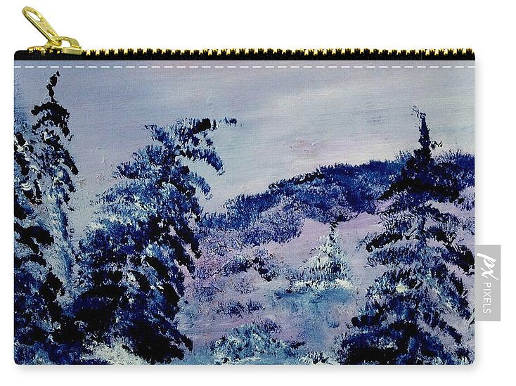 Pine and Snow - Zip Pouch