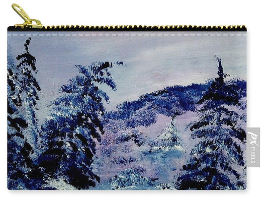 Pine and Snow - Zip Pouch