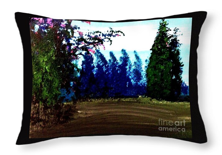 Pink Blossom - Throw Pillow