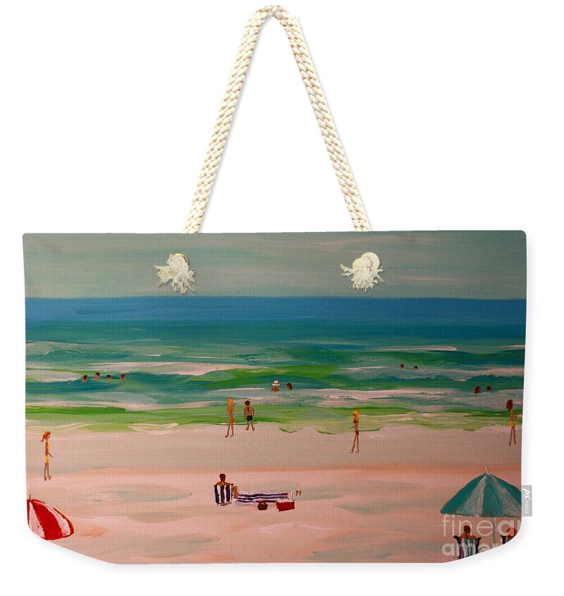 Relaxing Day at the Beach - Weekender Tote Bag