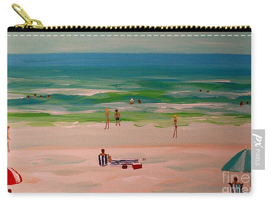 Relaxing Day at the Beach - Zip Pouch