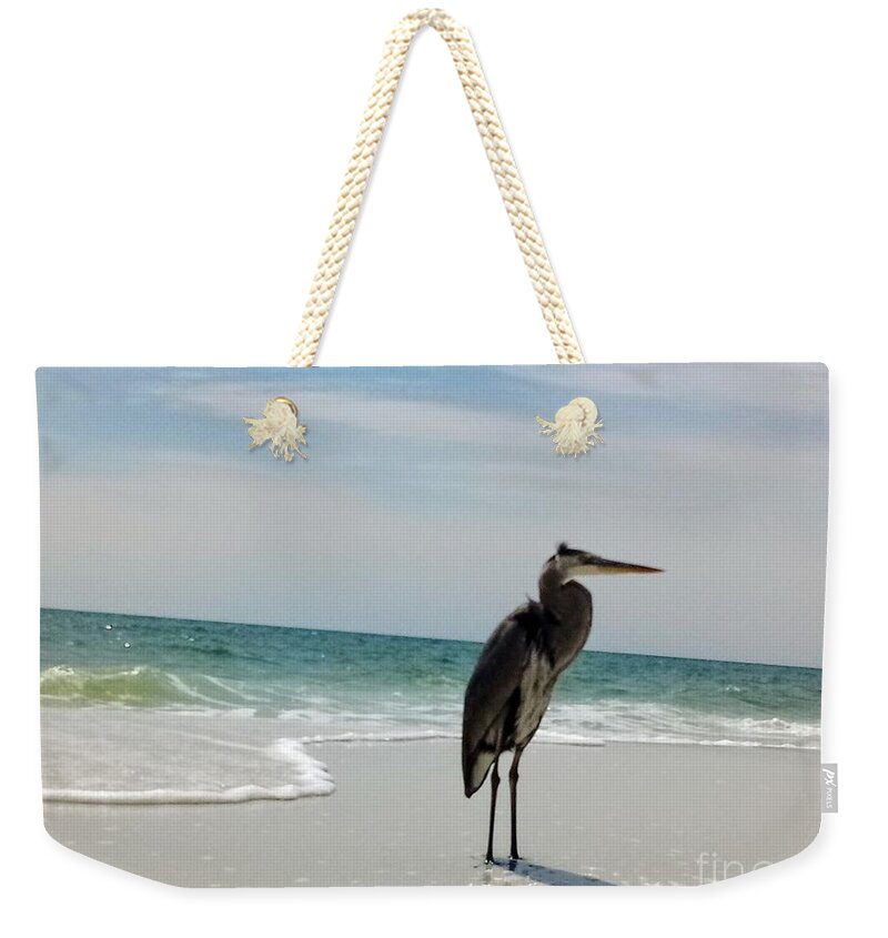 Sand, water, Bird - Weekender Tote Bag