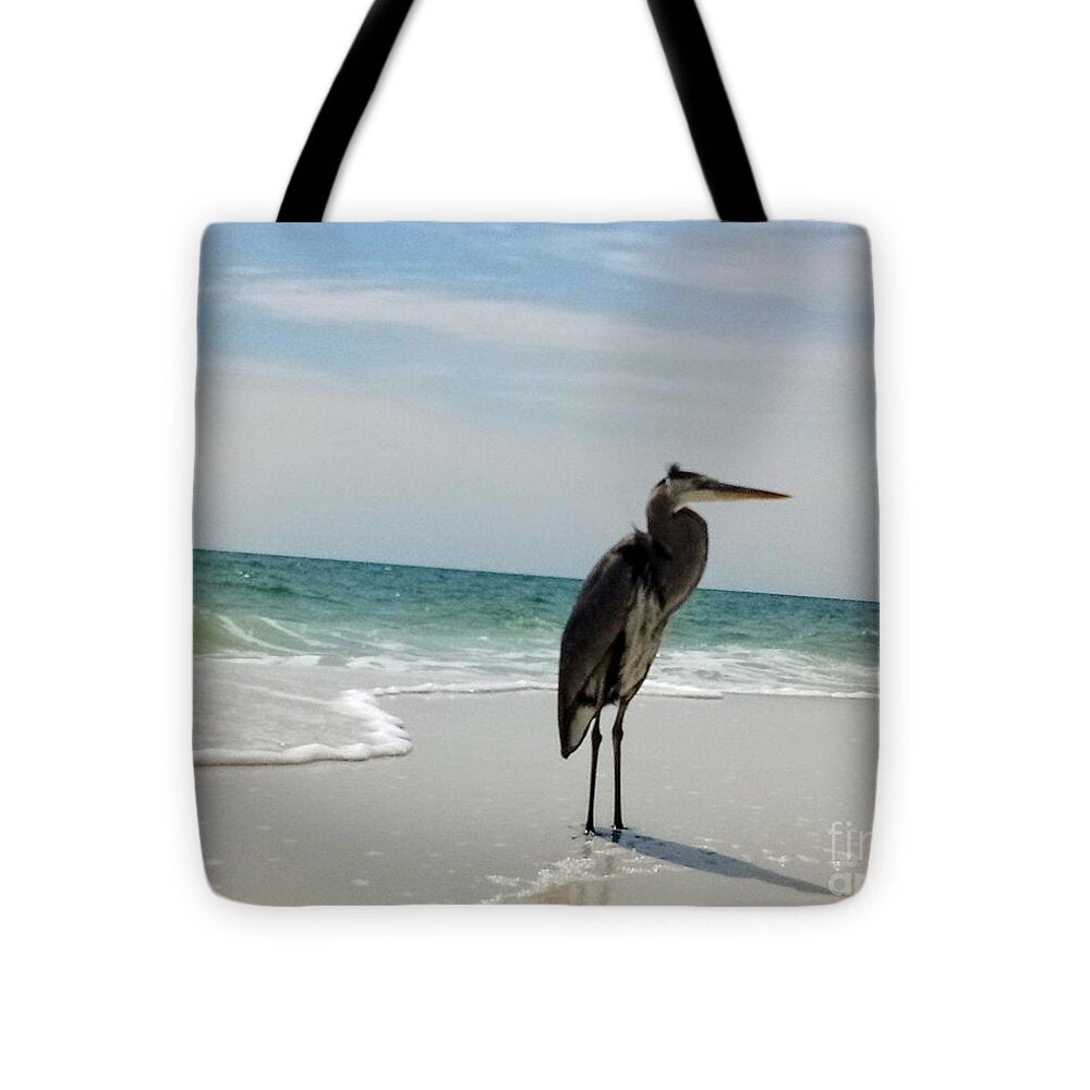 Sand, water, Bird - Tote Bag