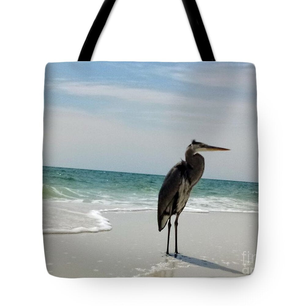 Sand, water, Bird - Tote Bag