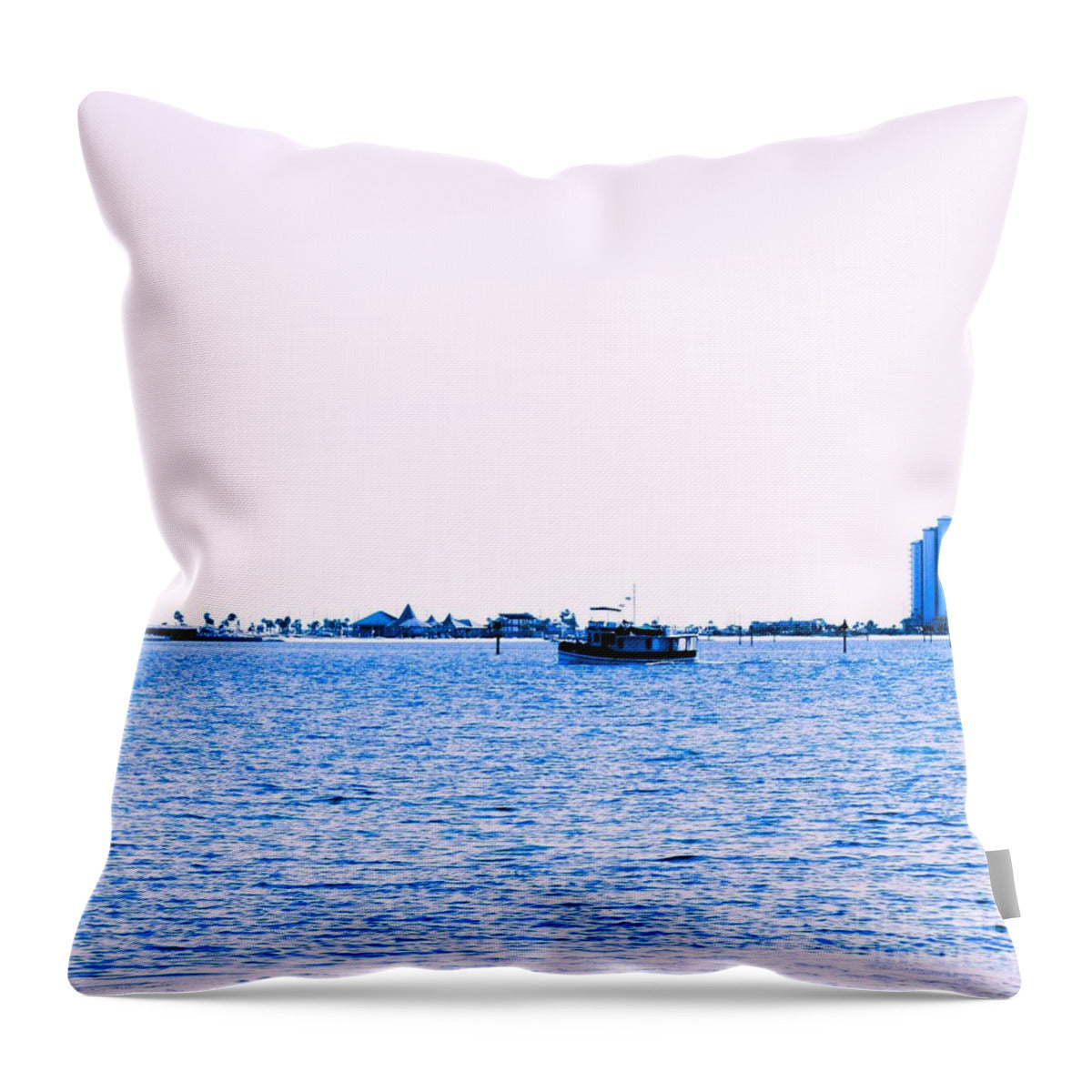 Navarre Santa Rosa Sound - Throw Pillow