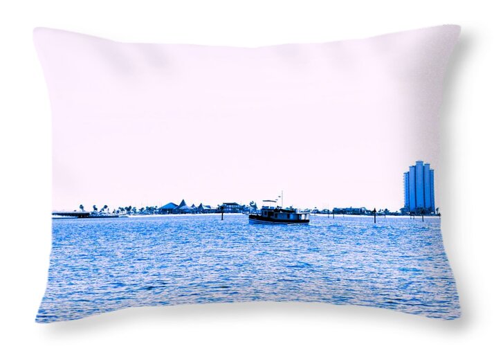 Navarre Santa Rosa Sound - Throw Pillow