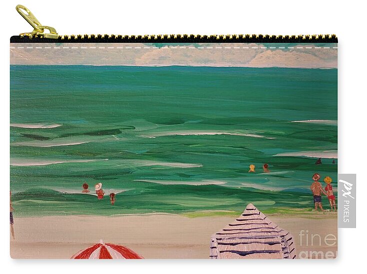 Serene Day at the Beach - Zip Pouch